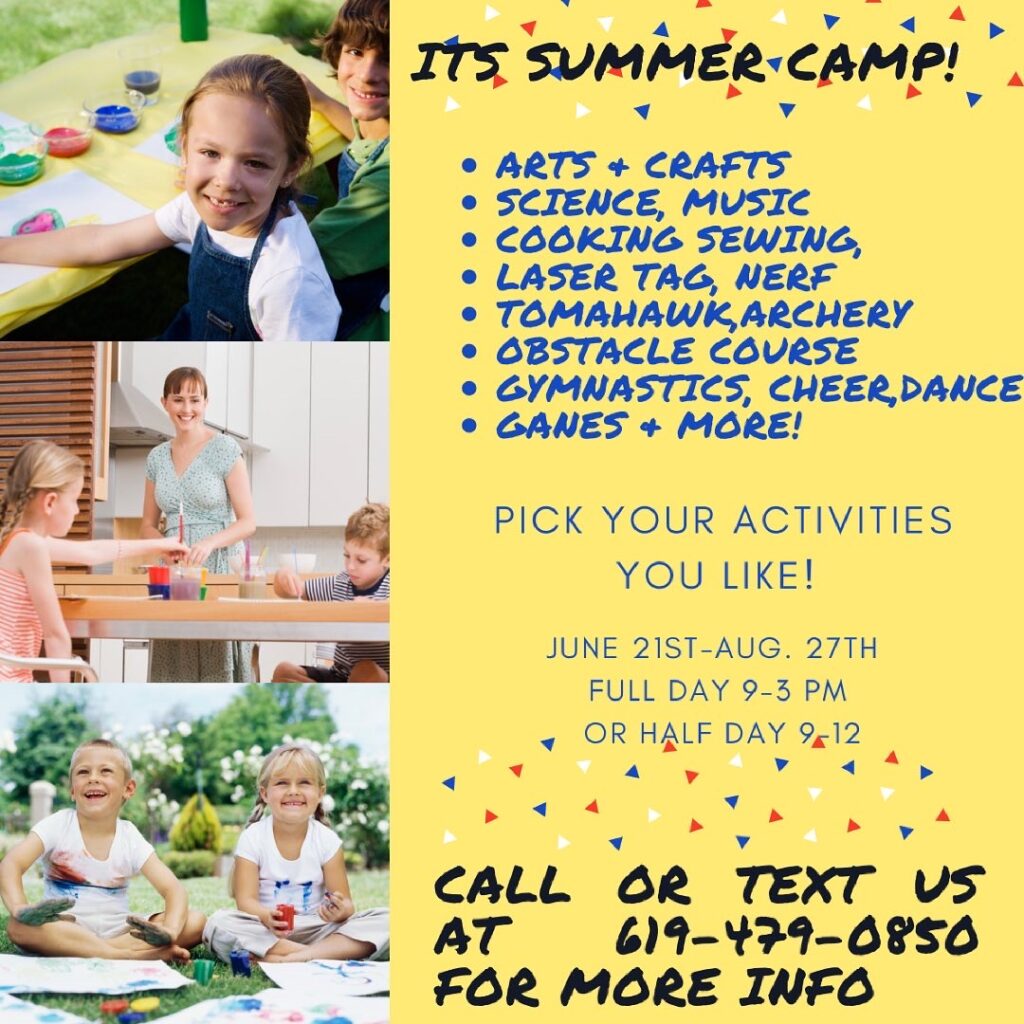 summer camp activities ideas